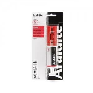 Araldite Rapid 2 Part Epoxy Adhesive Syringe 24ml