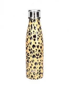 Built Hydration Double Walled Stainless Steel Water Bottle ; Leopard Print