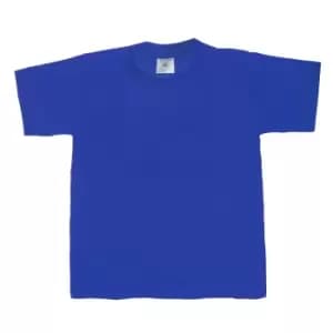 B&C Kids/Childrens Exact 190 Short Sleeved T-Shirt (5-6) (Royal)