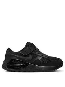 Nike Air Max Systm Kids Unisex Trainers, Black, Size 1