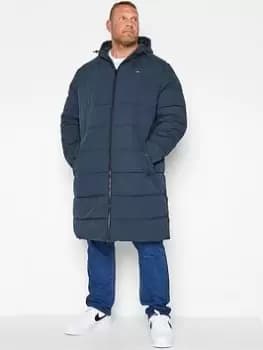 BadRhino Longline Jacket - Navy Size M Men