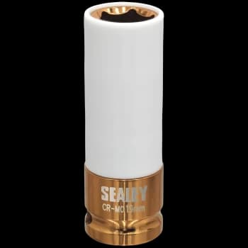 Sealey 1/2" Drive Impact Socket Metric for Alloy Wheels 1/2" 19mm