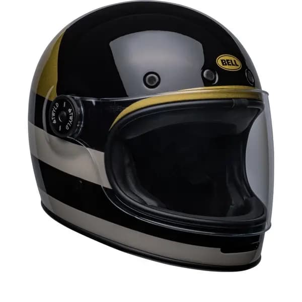 Bell Bullitt Atwyld Replica Gloss Black Gold Full Face Helmet L