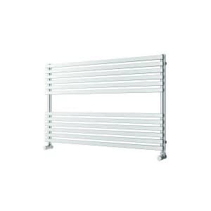 Wickes Invent Square Horizontal Designer Towel Radiator - Chrome 600 x 1000 mm