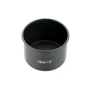 MasterClass Non Stick Loose Base Deep Individual Cake Pan Grey