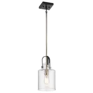 Kichler Kitner Dome Pendant Ceiling Light Polished Nickel