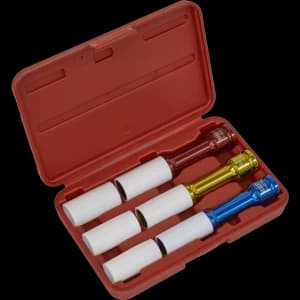 Sealey 3 Piece 1/2" Drive Deep Impact Socket Set for Alloy Wheels 1/2"