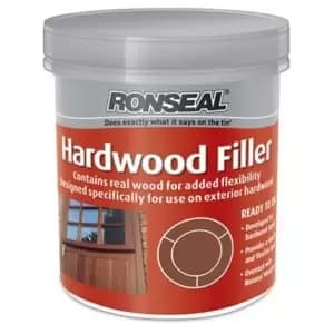 Ronseal Dark Stain Ready Mixed Hardwood Filler 465G