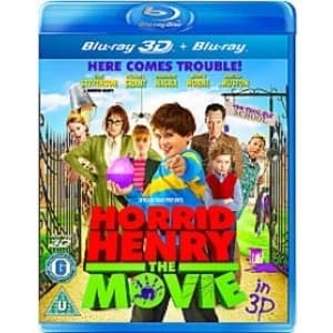 Horrid Henry The Movie 3D Blu Ray