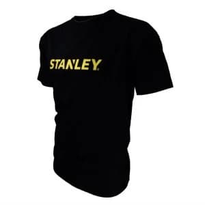 Stanley Lyons Round Neck Work T-Shirt XXL - Black