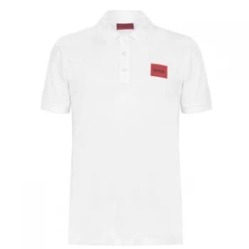 Hugo Boss Dereso Polo Shirt White Size L Men