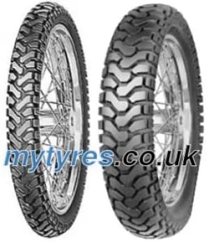 Mitas E0-7 90/90-21 TL 54T M+S marking, Compound Dakar, Front wheel, gelb