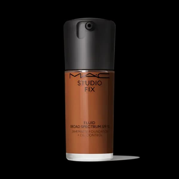 MAC Studio Fix Fluid SPF 15 Foundation - NW46 - Soft-Matte Finish - 24hr Medium-To-Full Coverage - 30ml - MAC Cosmetics