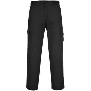 Portwest - C701BKT32 - sz Regular 32 Combat Trouser - Black