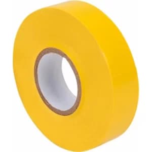 Ultratape Yellow PVC Electrical Insulating Tape 19mm x 33m