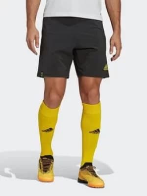 adidas Messi Woven Shorts, Black, Size L, Men