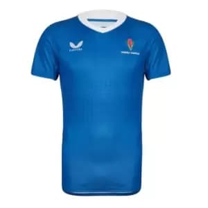 Castore Samoa Training T-Shirt Mens - Blue