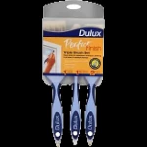Dulux Perfect Finish 3 Piece Paint Brush Set