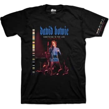 David Bowie - Live In Paris Unisex Large T-Shirt - Black