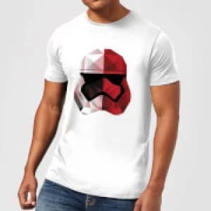 Star Wars Cubist Trooper Helmet White T-Shirt - White - 3XL
