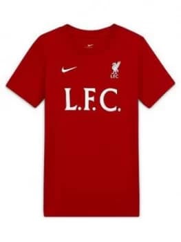Nike Liverpool Fc Youth Core Match Tee