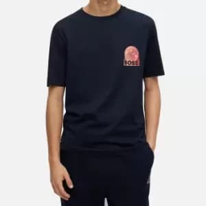 BOSS Orange Tee Universe Cotton-Jersey T-Shirt - M