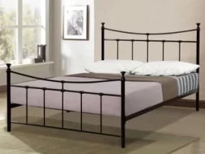Birlea Emily 4ft6 Double Black Metal Bed Frame