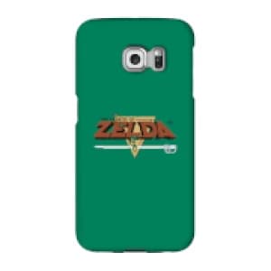 Nintendo The Legend Of Zelda Retro Logo Phone Case - Samsung S6 Edge - Snap Case - Gloss