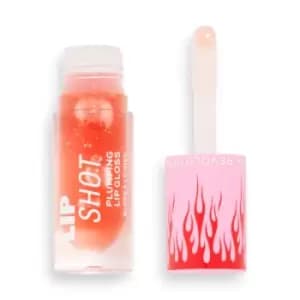 Makeup Revolution Hot Shot Lip Flame Plumping Gloss Red Blaze