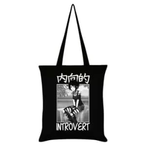 Tokyo Spirit Introvert Tote Bag (One Size) (Black/White)