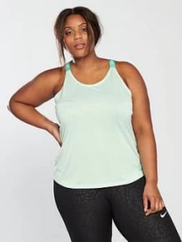 Nike Training Elastika Tank Top Curve Mint Mint Size 22 242X Women