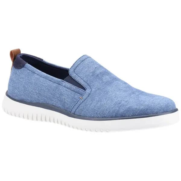 Hush Puppies Mens Danny Slip On Loafers Trainers Shoes - UK 6 Blue male GDE2438NVY6
