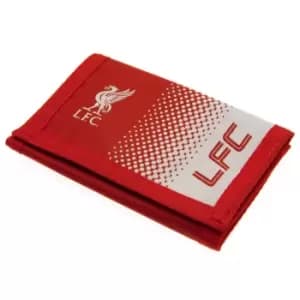Liverpool FC Touch Fastening Fade Design Nylon Wallet (One Size) (Red/White)