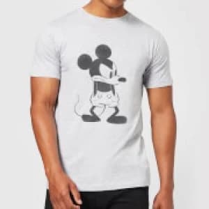 Disney Mickey Mouse Angry T-Shirt - Grey - 3XL