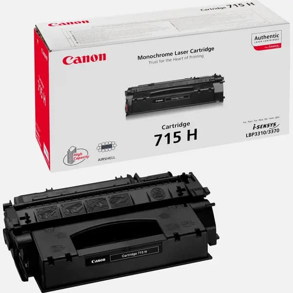Canon 715H High Yield Black Toner Cartridge