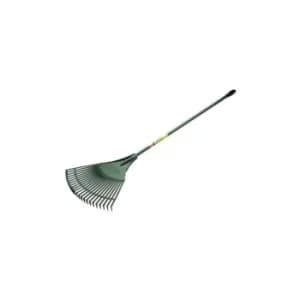 Bulldog B9155 Premier Plastic Leaf Lawn Rake 48" Tubular Steel Handle
