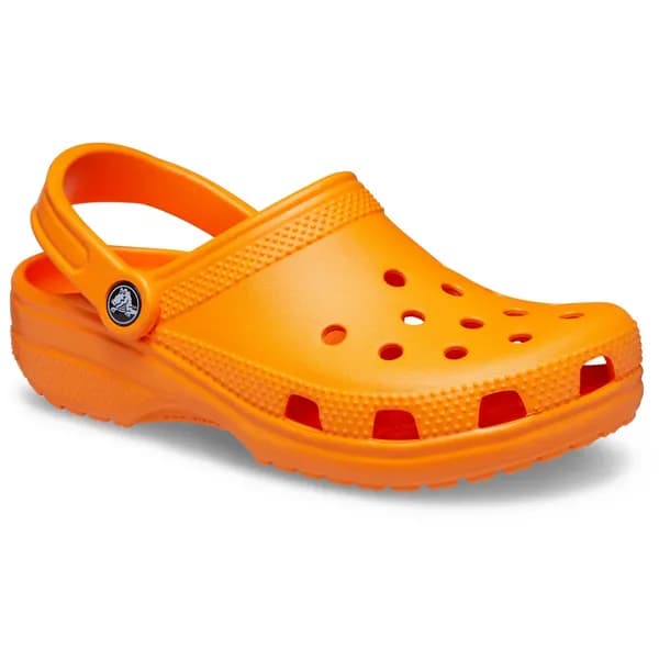 Crocs Kids Toddler Classic Clogs Orange Zing C4