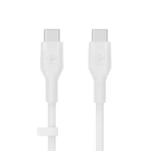 Belkin BOOSTCHARGE Flex USB cable 1m USB 2.0 USB C White