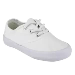 Mirak GB Unisex Childrens Plimsolls / Boys/Girls Gym Shoes (1 UK) (WHITE)