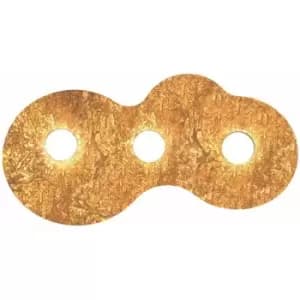 CIRCLE ceiling light white 3 bulbs