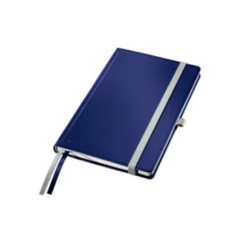 Style Notebook Hard Cover A5 Ruled Titan Blue - Outer Carton of 5