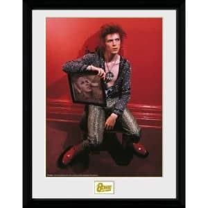 David Bowie Chair Collector Print
