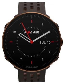 Polar Vantage M2 Brown Silicone Strap Copper Case Watch