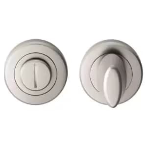 Serozzetta Turn & Release on Concealed Fix Round Rose - Satin Chrome