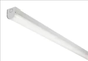 KnightsBridge 230V 4ft 18/32W CCT Adjustable Microwave Self-Test Emergency Batten