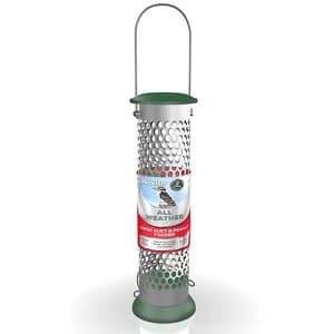 Peckish Stainless steel Suet & peanut All weather Bird feeder 0.7L