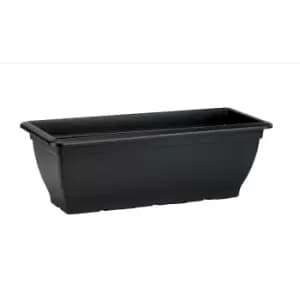 Bell Trough Garden Planter Black 60cm