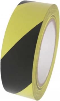 Hazard Tape Yellow/Black 50mm x 33M