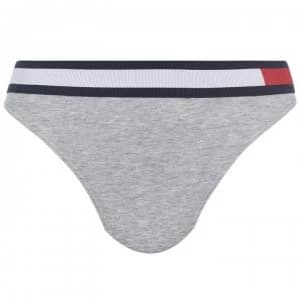 Tommy Bodywear Hilfiger Brazil Thong - Grey Heather