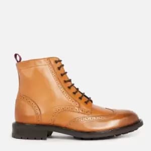 Ted Baker Wadelan Leather Brogue Boots - UK 7